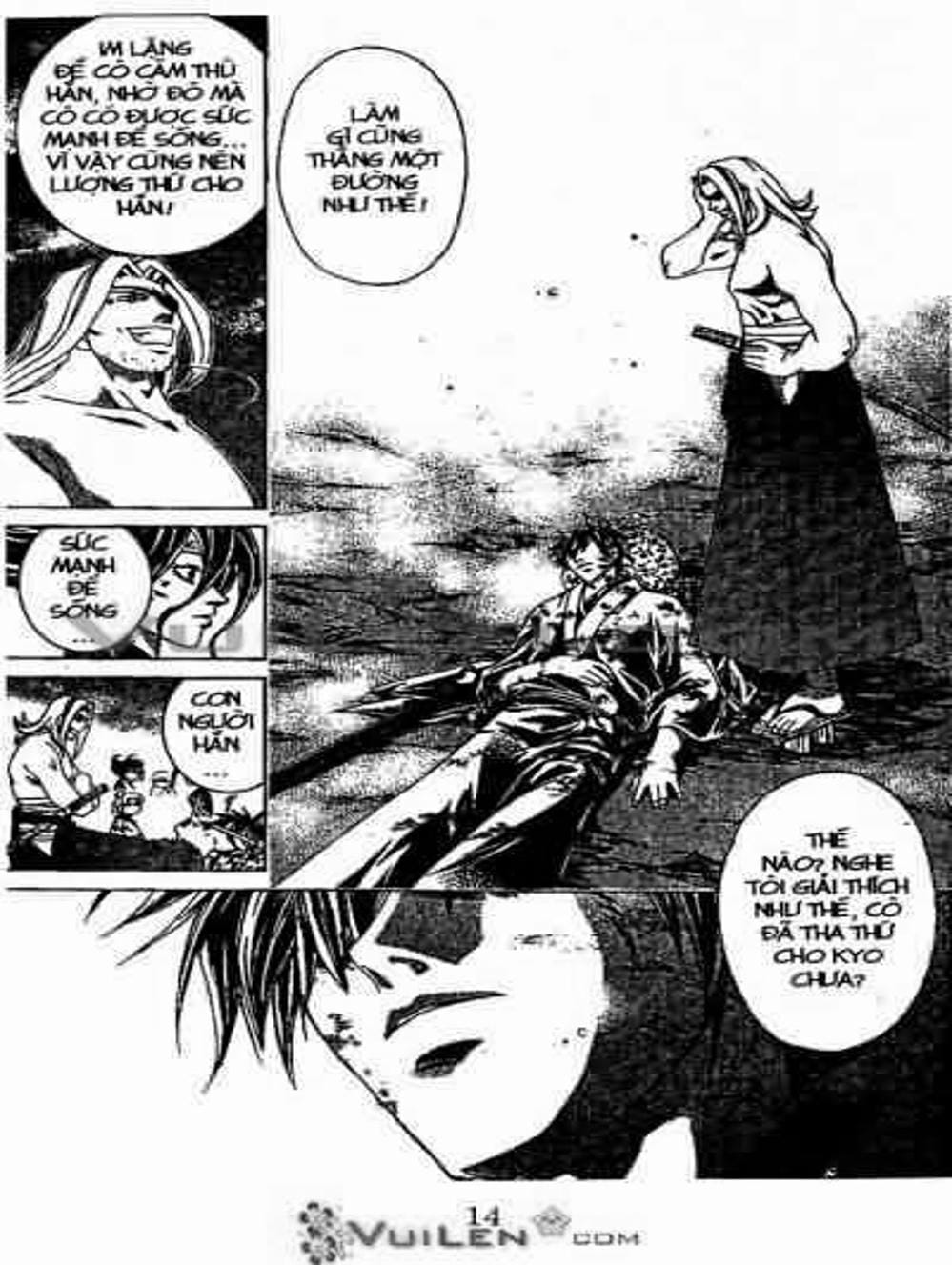 Truyện Tranh Mắt Quỷ Kyo - Samurai Deeper Kyo trang 3