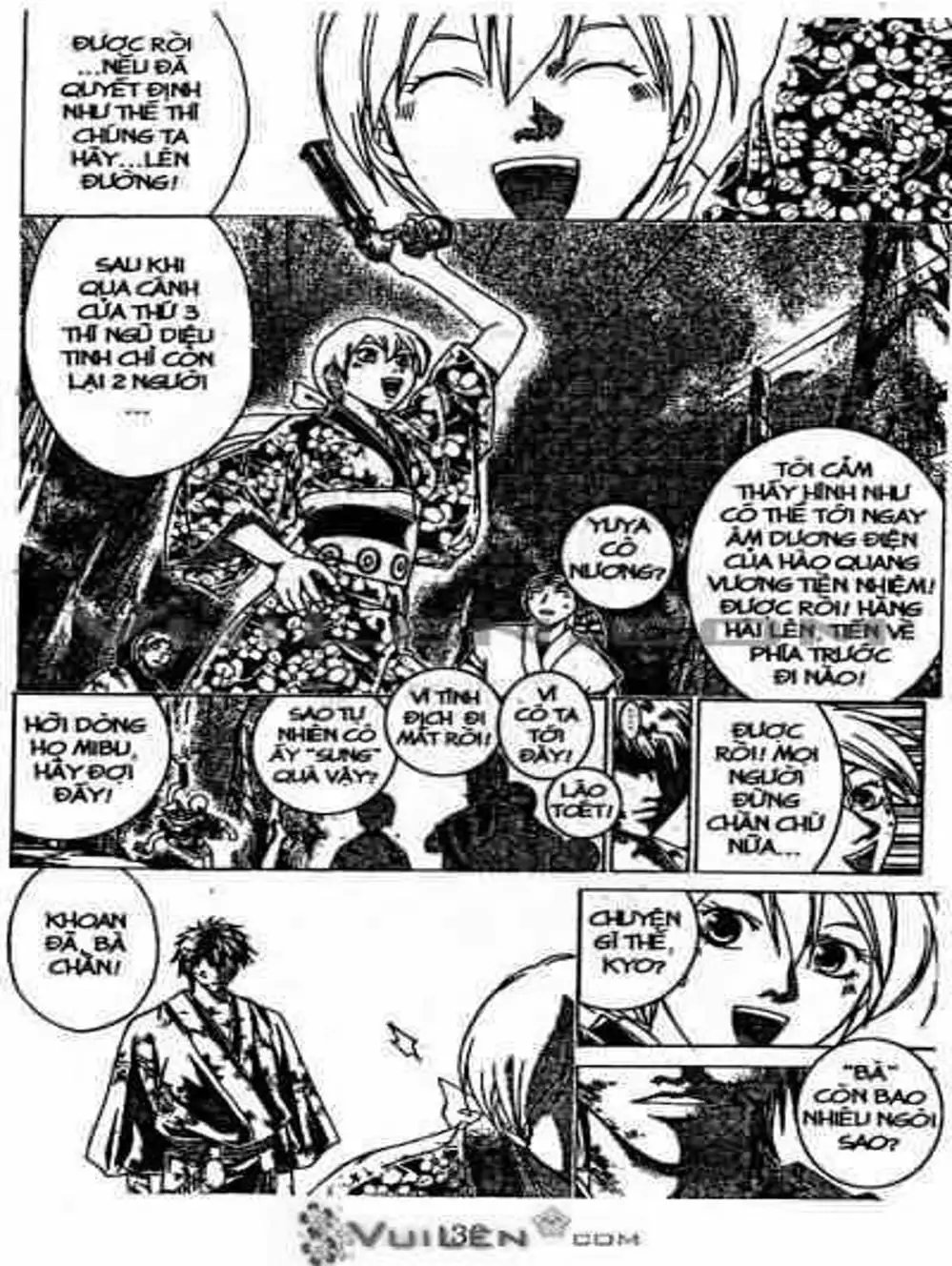Truyện Tranh Mắt Quỷ Kyo - Samurai Deeper Kyo trang 3