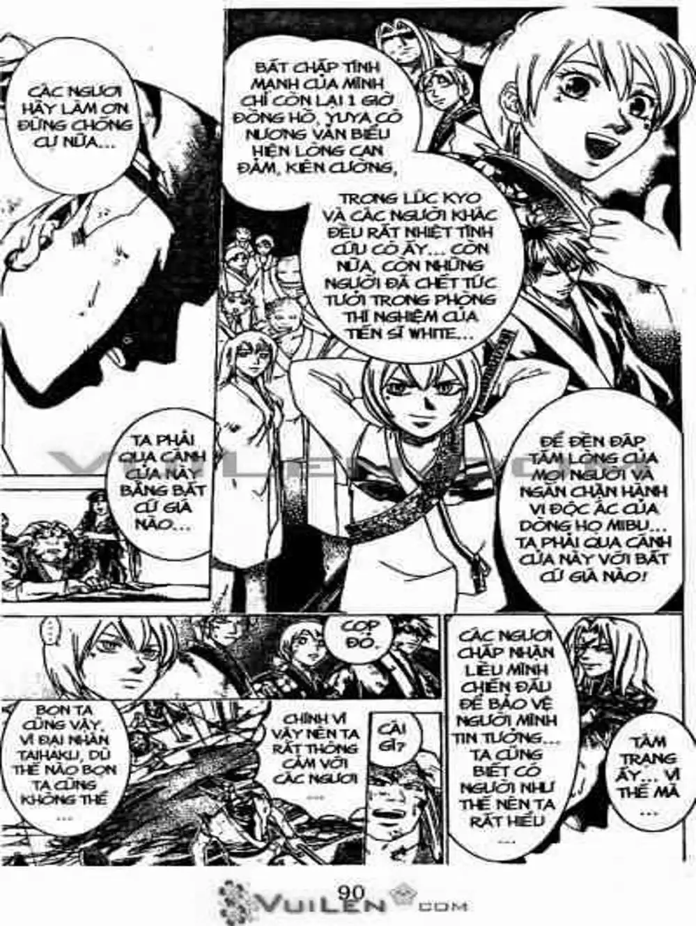 Truyện Tranh Mắt Quỷ Kyo - Samurai Deeper Kyo trang 3