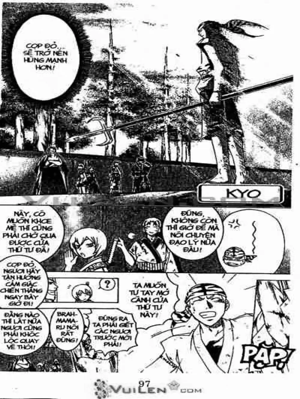 Truyện Tranh Mắt Quỷ Kyo - Samurai Deeper Kyo trang 3