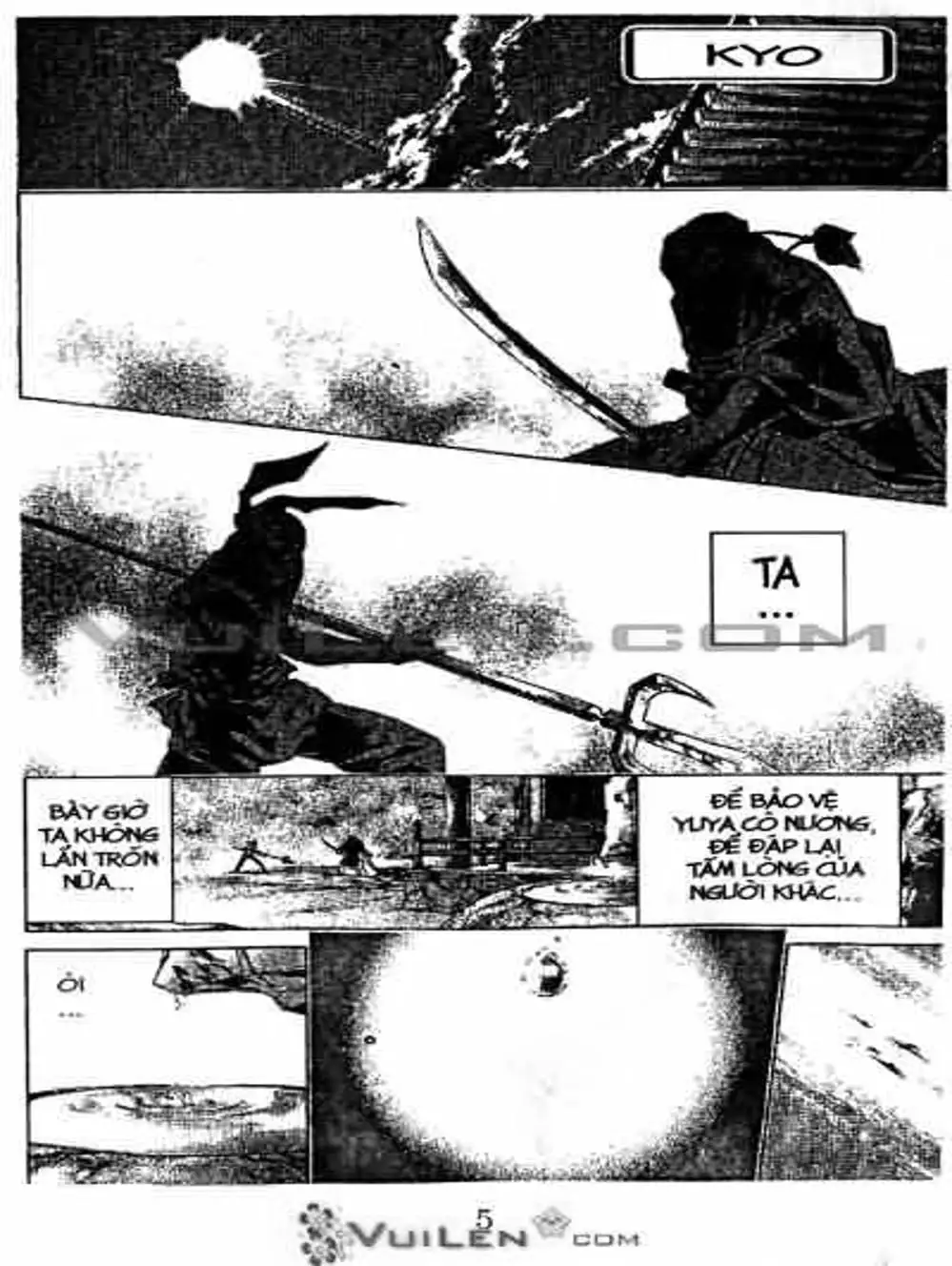 Truyện Tranh Mắt Quỷ Kyo - Samurai Deeper Kyo trang 3