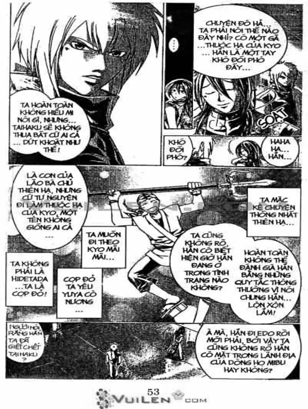 Truyện Tranh Mắt Quỷ Kyo - Samurai Deeper Kyo trang 3