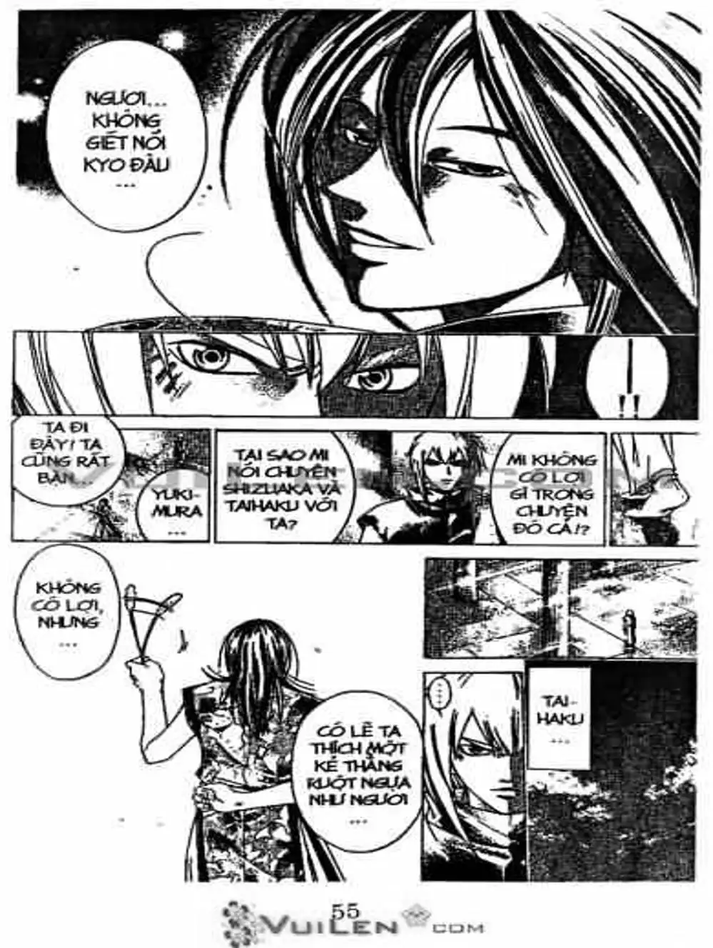 Truyện Tranh Mắt Quỷ Kyo - Samurai Deeper Kyo trang 3