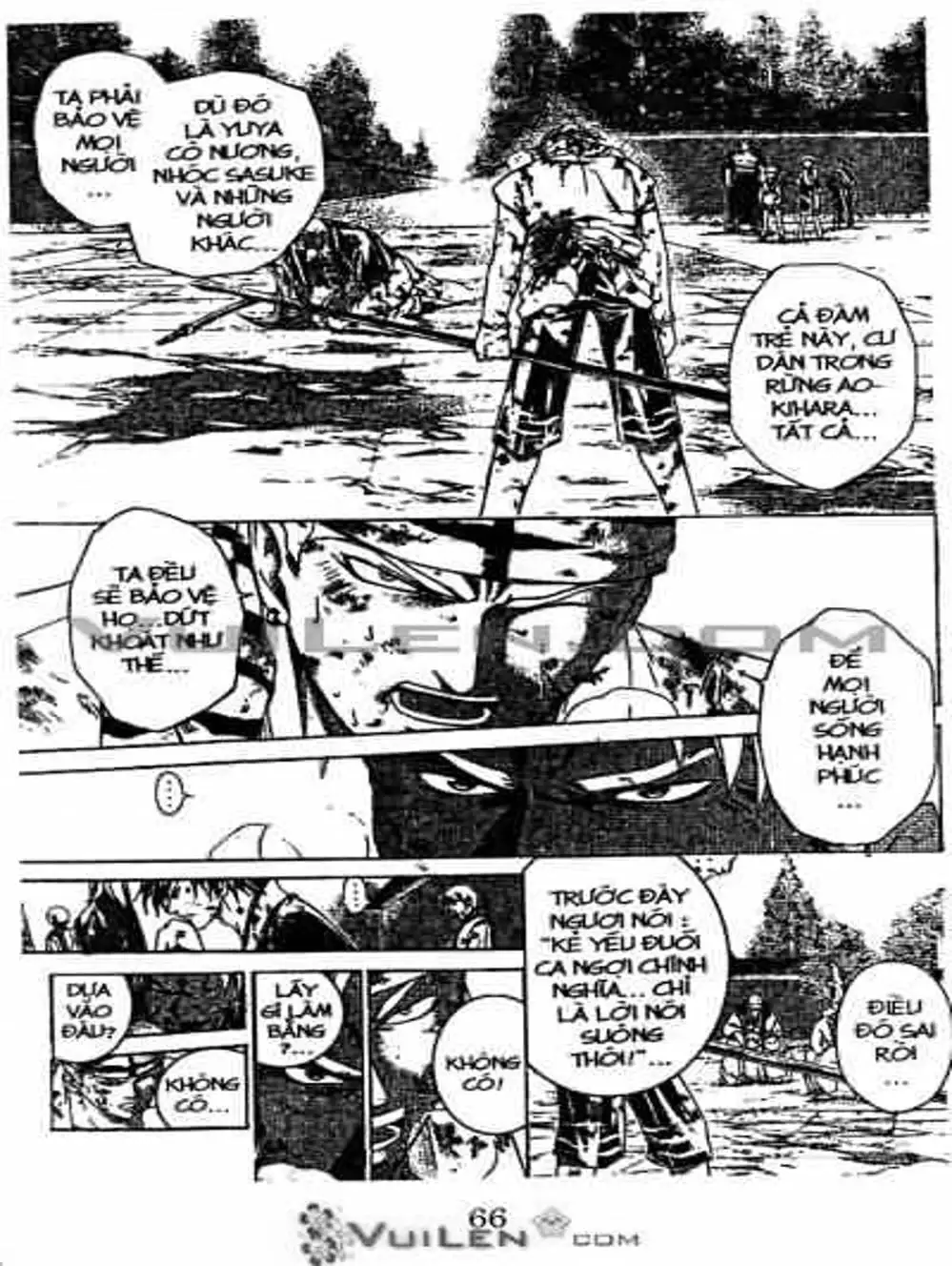 Truyện Tranh Mắt Quỷ Kyo - Samurai Deeper Kyo trang 3