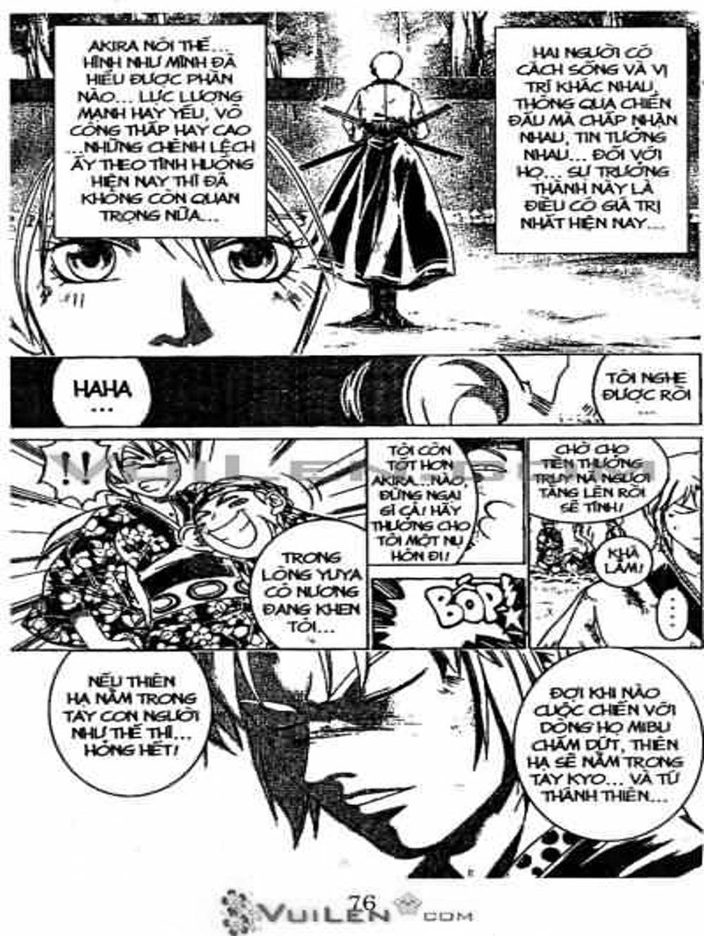 Truyện Tranh Mắt Quỷ Kyo - Samurai Deeper Kyo trang 3