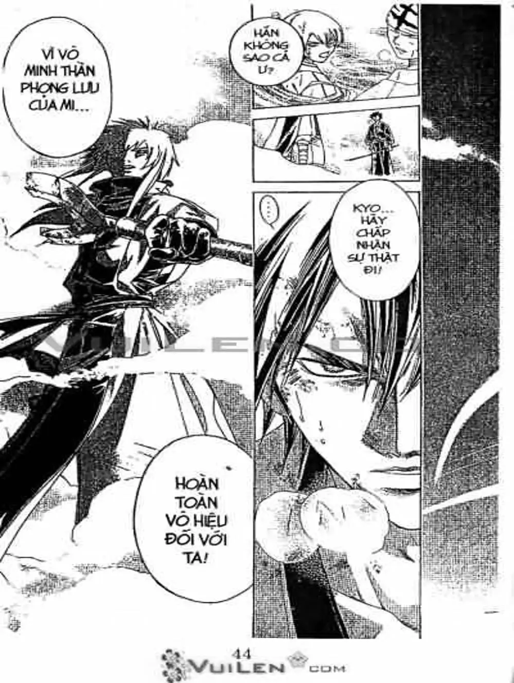 Truyện Tranh Mắt Quỷ Kyo - Samurai Deeper Kyo trang 3