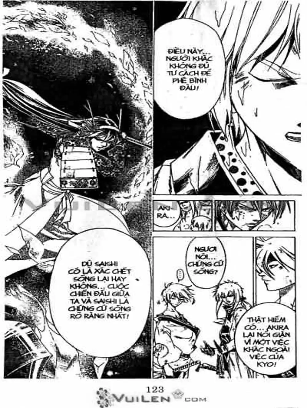 Truyện Tranh Mắt Quỷ Kyo - Samurai Deeper Kyo trang 3