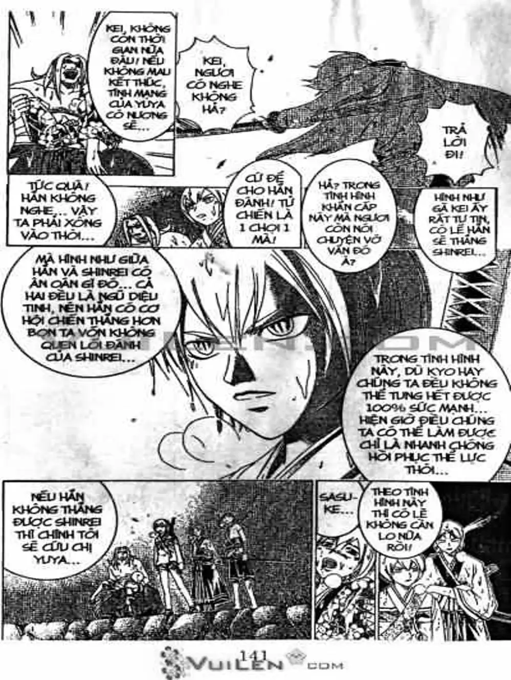 Truyện Tranh Mắt Quỷ Kyo - Samurai Deeper Kyo trang 3