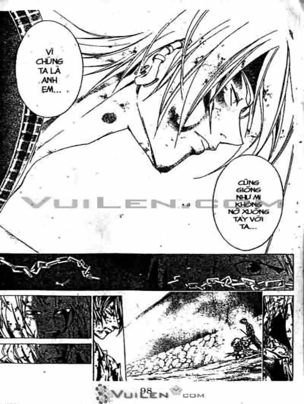 Truyện Tranh Mắt Quỷ Kyo - Samurai Deeper Kyo trang 3