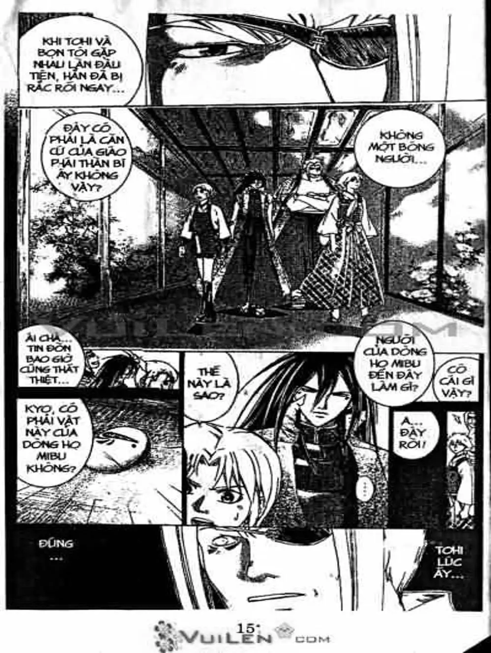 Truyện Tranh Mắt Quỷ Kyo - Samurai Deeper Kyo trang 3