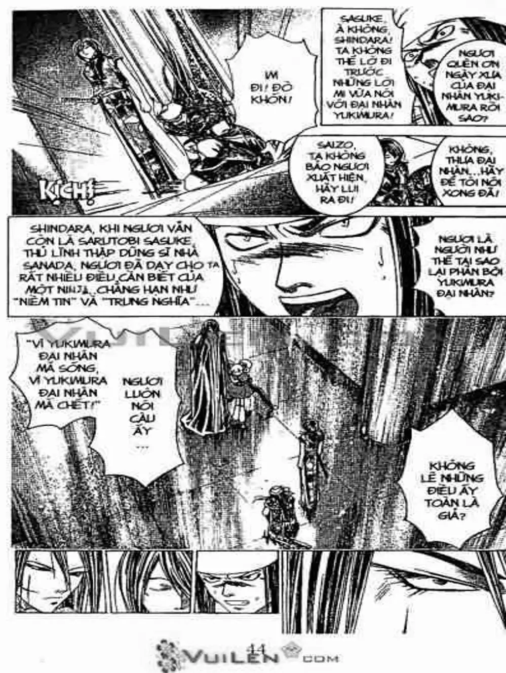 Truyện Tranh Mắt Quỷ Kyo - Samurai Deeper Kyo trang 3