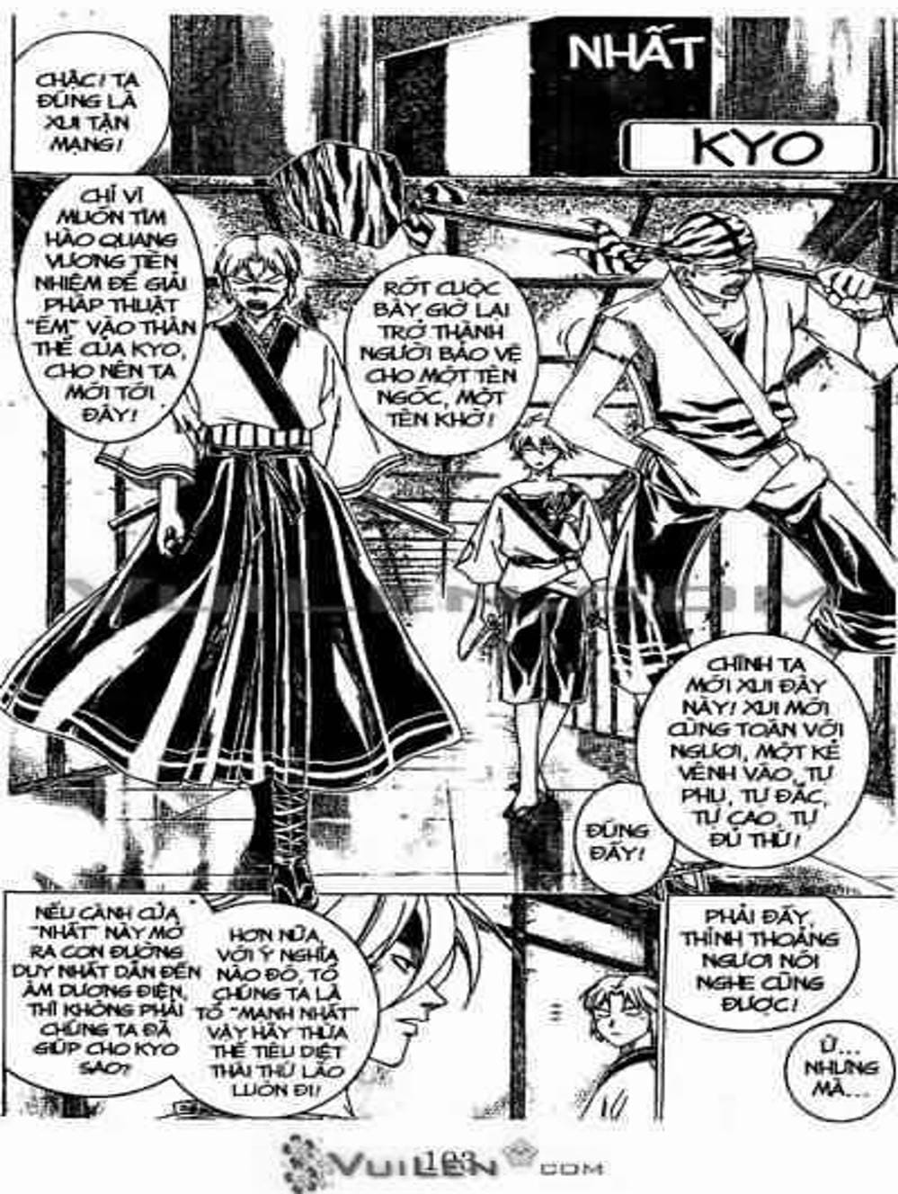 Truyện Tranh Mắt Quỷ Kyo - Samurai Deeper Kyo trang 3