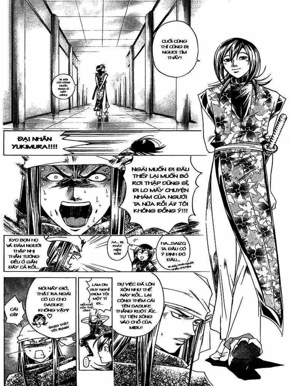 Truyện Tranh Mắt Quỷ Kyo - Samurai Deeper Kyo trang 3