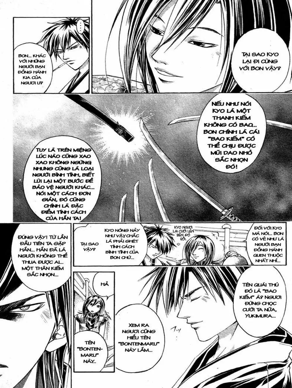 Truyện Tranh Mắt Quỷ Kyo - Samurai Deeper Kyo trang 3