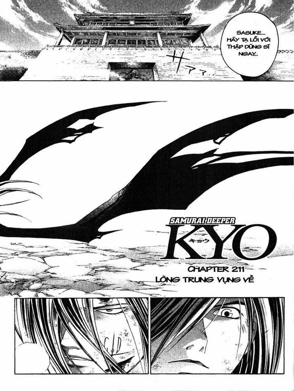 Truyện Tranh Mắt Quỷ Kyo - Samurai Deeper Kyo trang 3