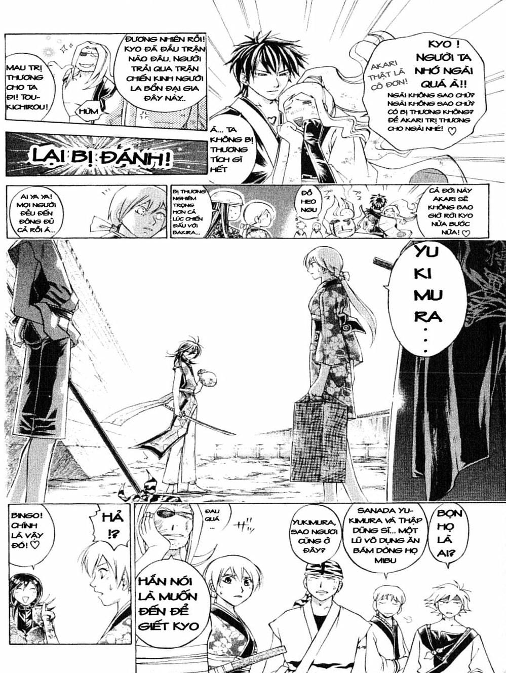 Truyện Tranh Mắt Quỷ Kyo - Samurai Deeper Kyo trang 3