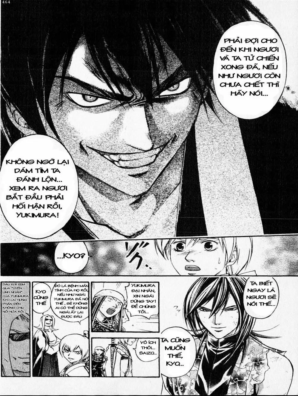 Truyện Tranh Mắt Quỷ Kyo - Samurai Deeper Kyo trang 3