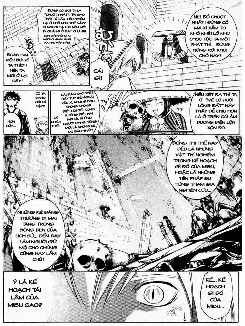 Truyện Tranh Mắt Quỷ Kyo - Samurai Deeper Kyo trang 3