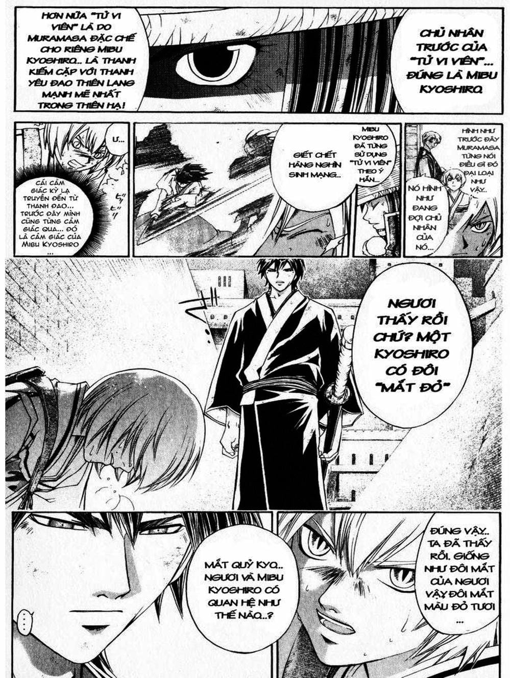 Truyện Tranh Mắt Quỷ Kyo - Samurai Deeper Kyo trang 3