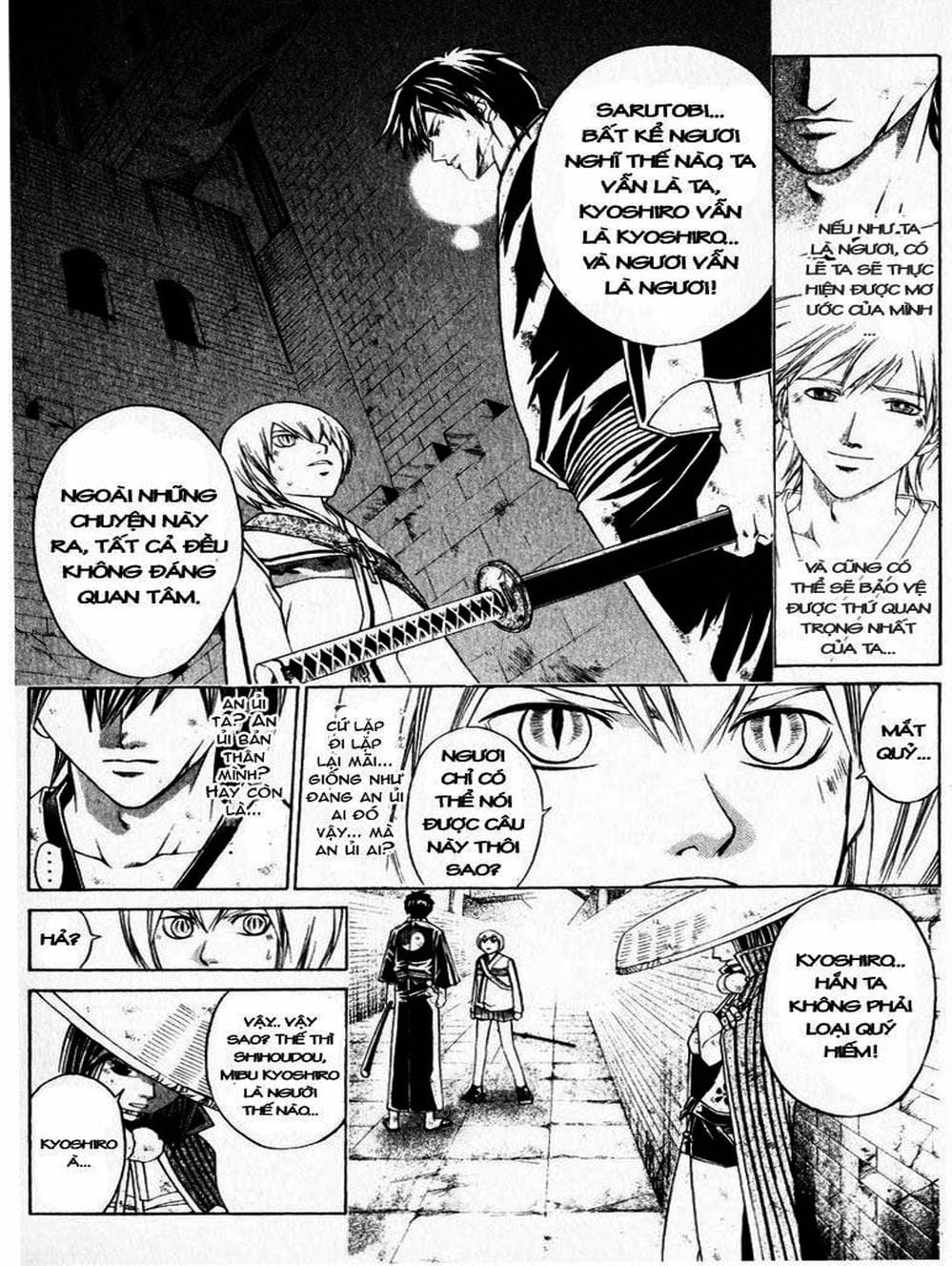 Truyện Tranh Mắt Quỷ Kyo - Samurai Deeper Kyo trang 3