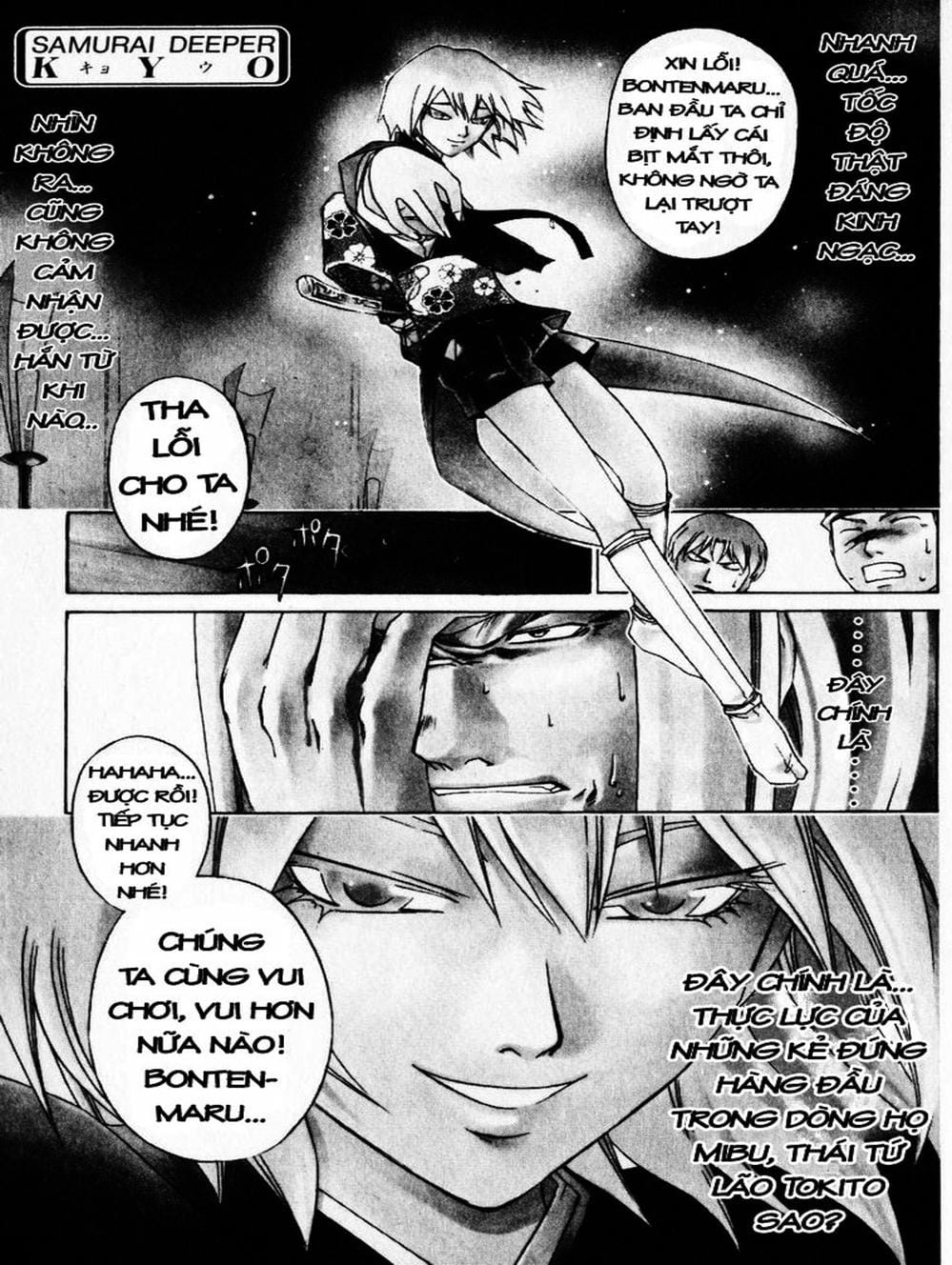 Truyện Tranh Mắt Quỷ Kyo - Samurai Deeper Kyo trang 3
