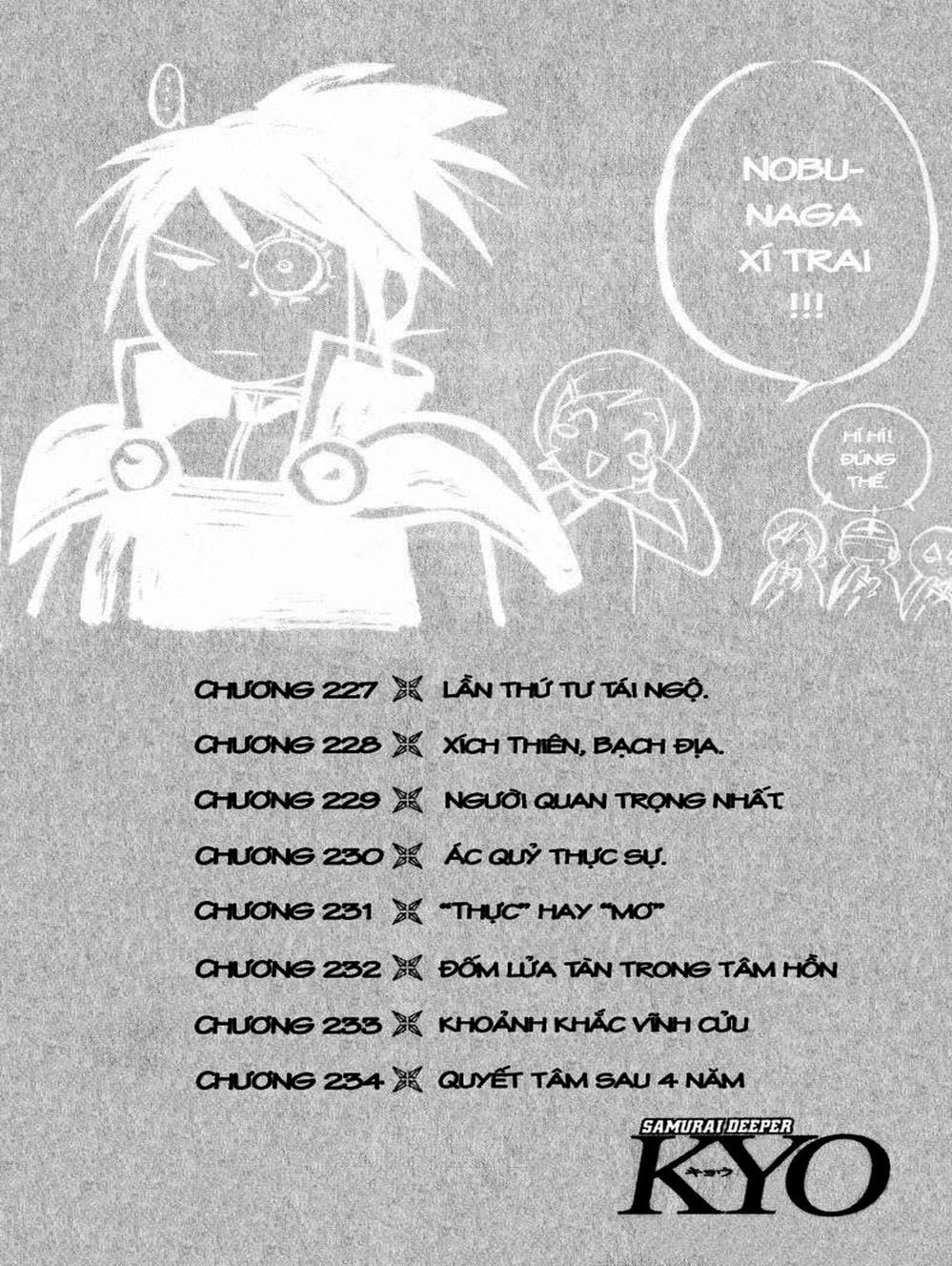 Truyện Tranh Mắt Quỷ Kyo - Samurai Deeper Kyo trang 3