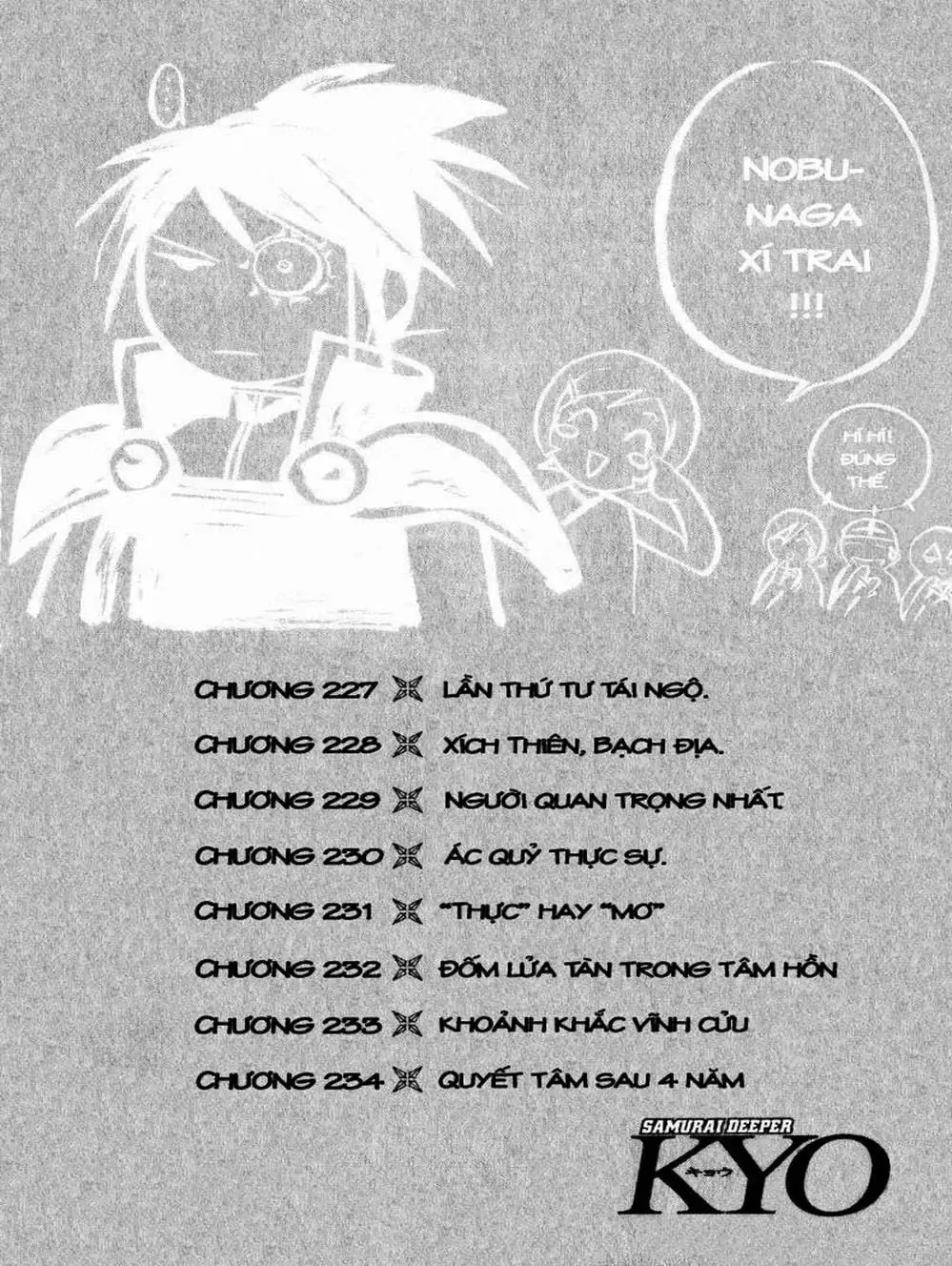 Truyện Tranh Mắt Quỷ Kyo - Samurai Deeper Kyo trang 3