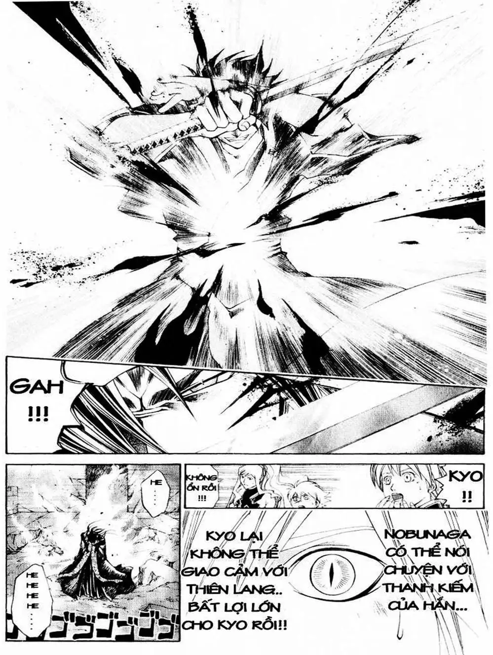 Truyện Tranh Mắt Quỷ Kyo - Samurai Deeper Kyo trang 3