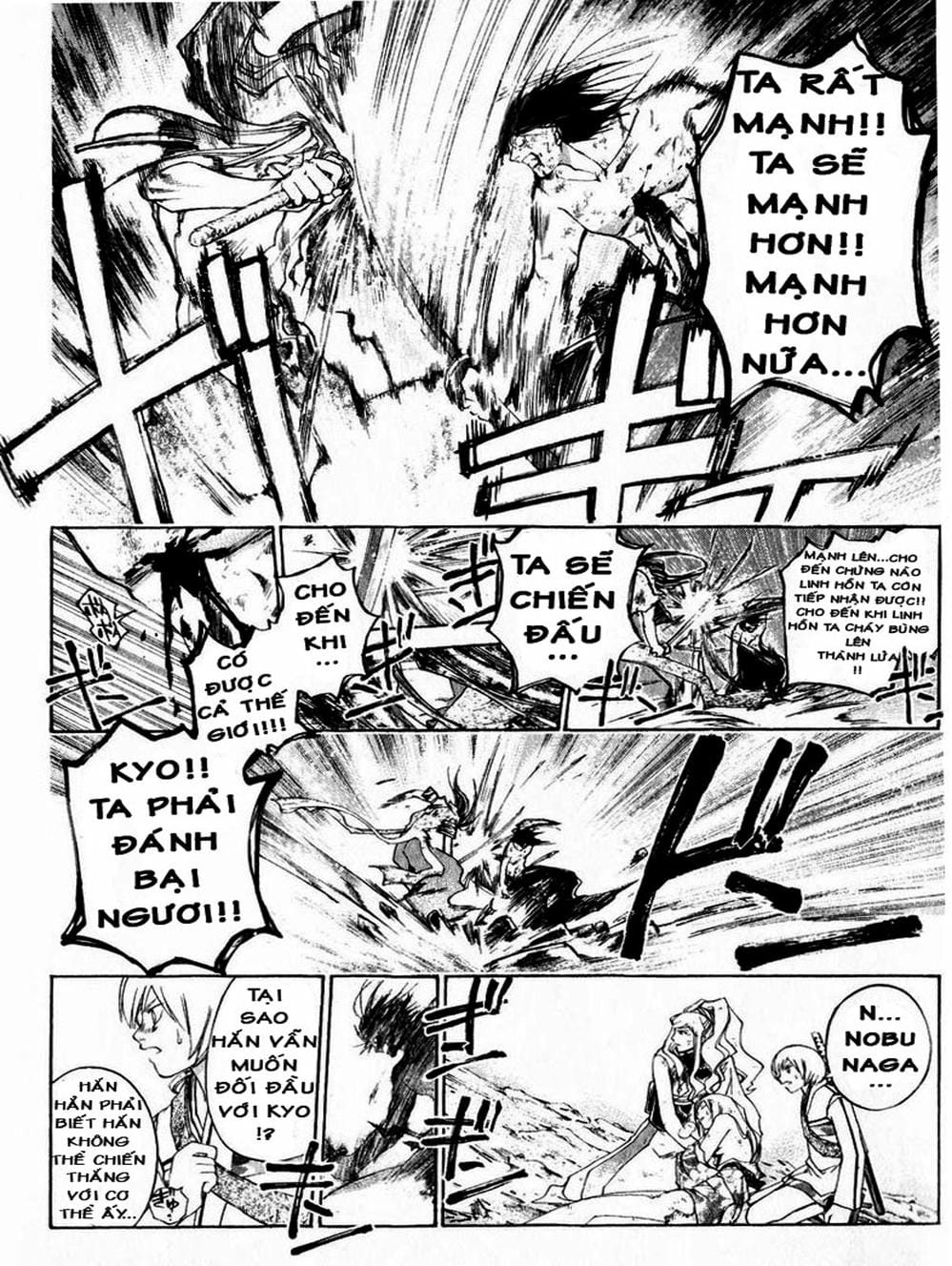 Truyện Tranh Mắt Quỷ Kyo - Samurai Deeper Kyo trang 3