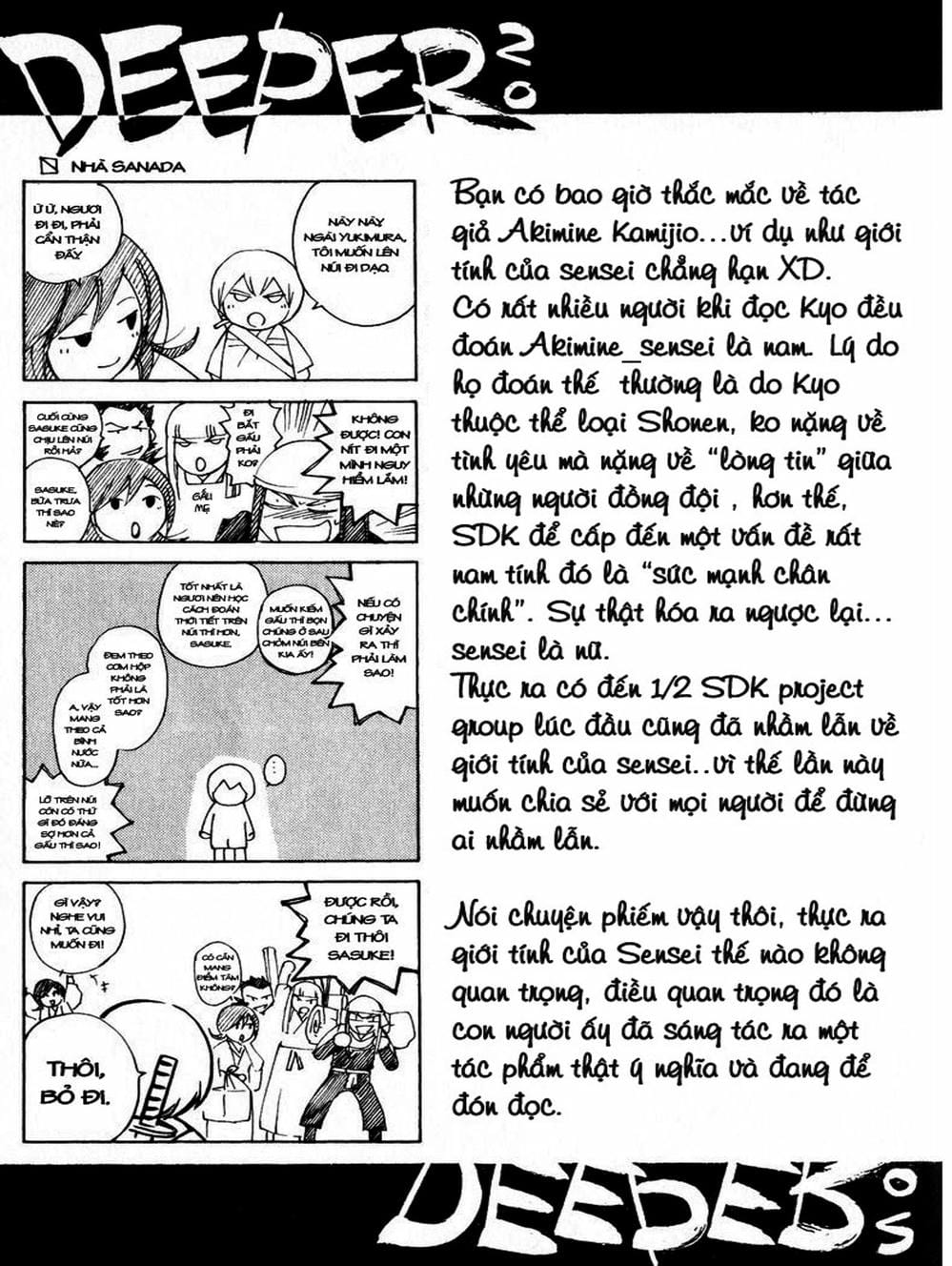 Truyện Tranh Mắt Quỷ Kyo - Samurai Deeper Kyo trang 3