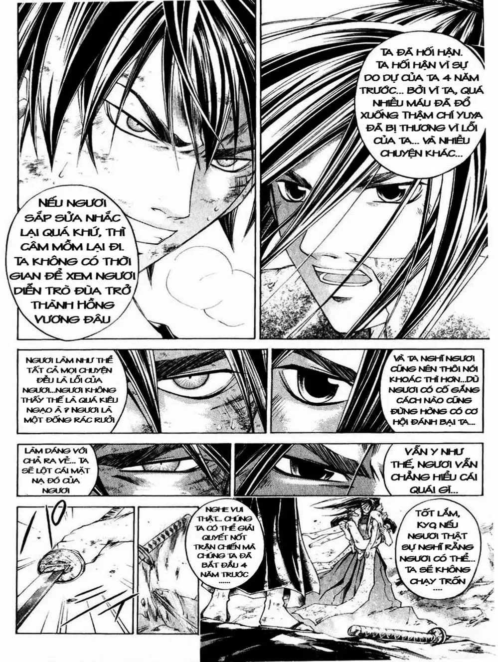 Truyện Tranh Mắt Quỷ Kyo - Samurai Deeper Kyo trang 3