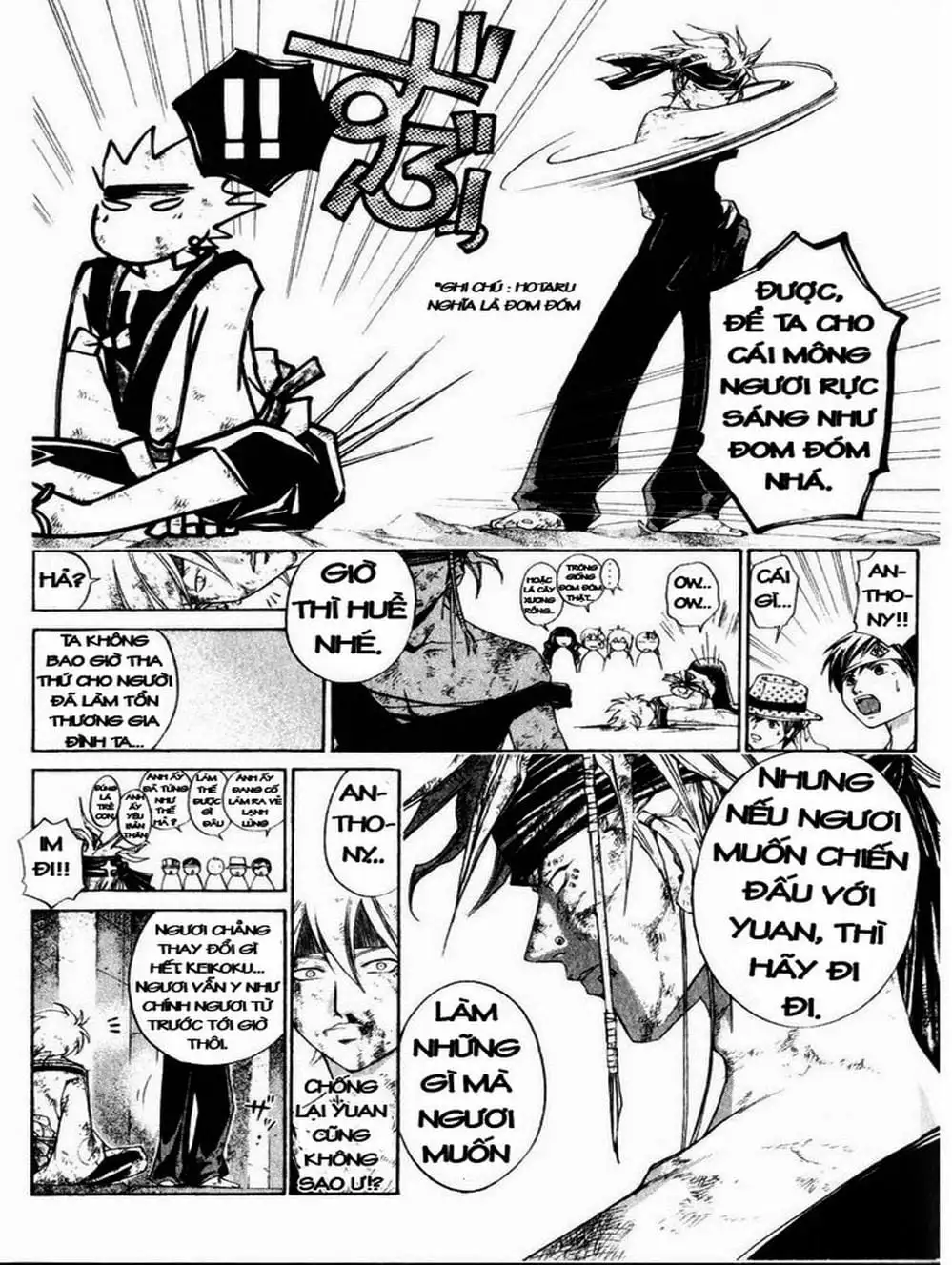 Truyện Tranh Mắt Quỷ Kyo - Samurai Deeper Kyo trang 3