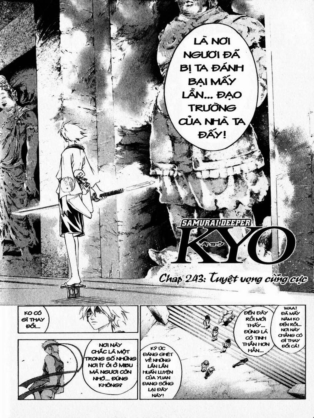 Truyện Tranh Mắt Quỷ Kyo - Samurai Deeper Kyo trang 3