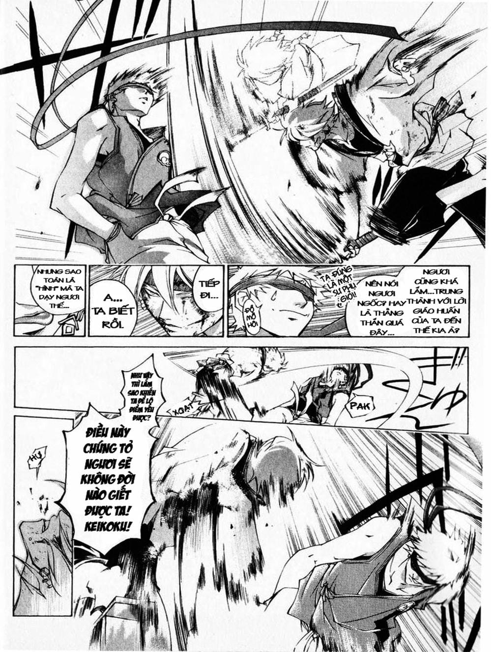 Truyện Tranh Mắt Quỷ Kyo - Samurai Deeper Kyo trang 3