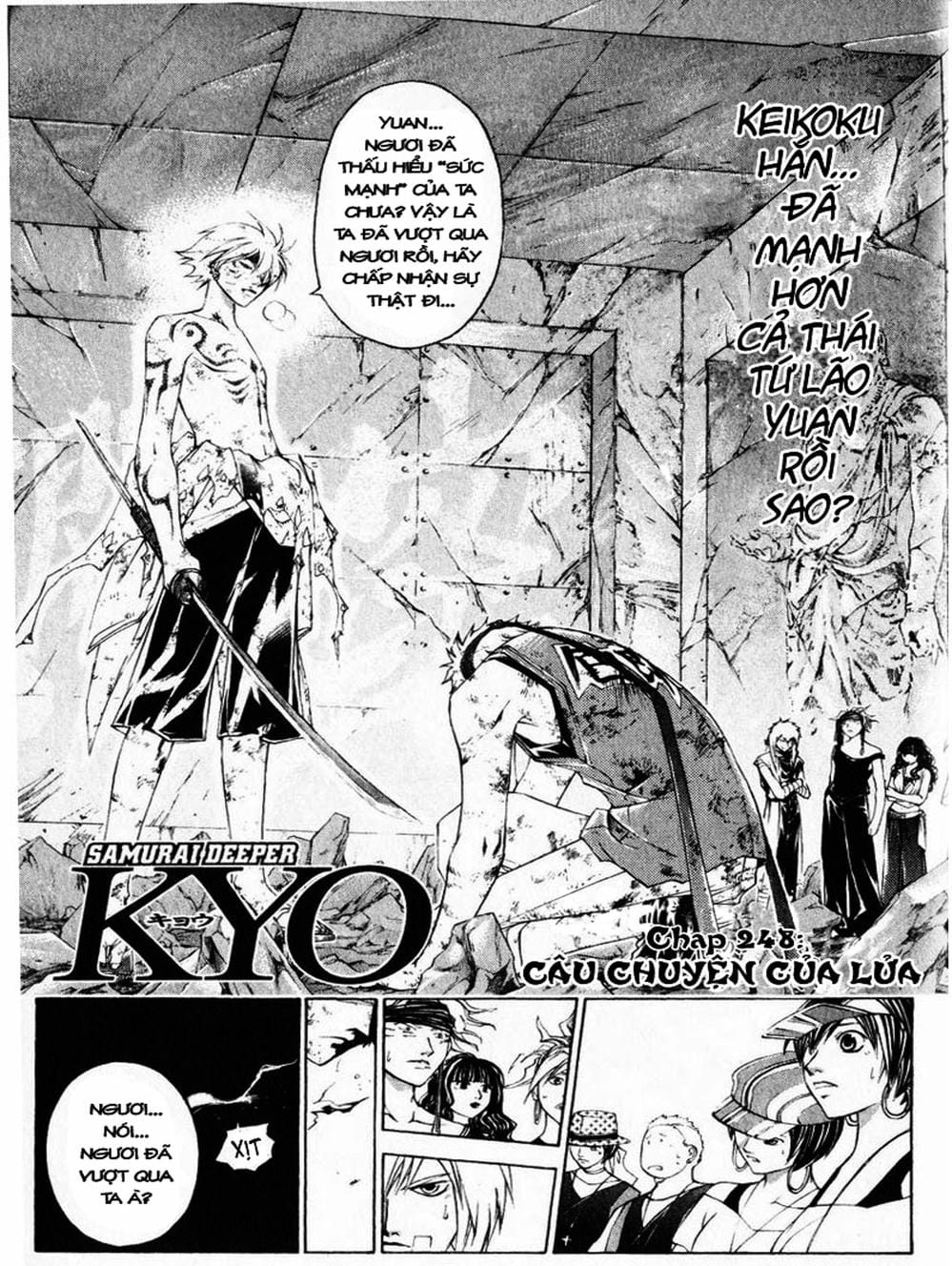 Truyện Tranh Mắt Quỷ Kyo - Samurai Deeper Kyo trang 3