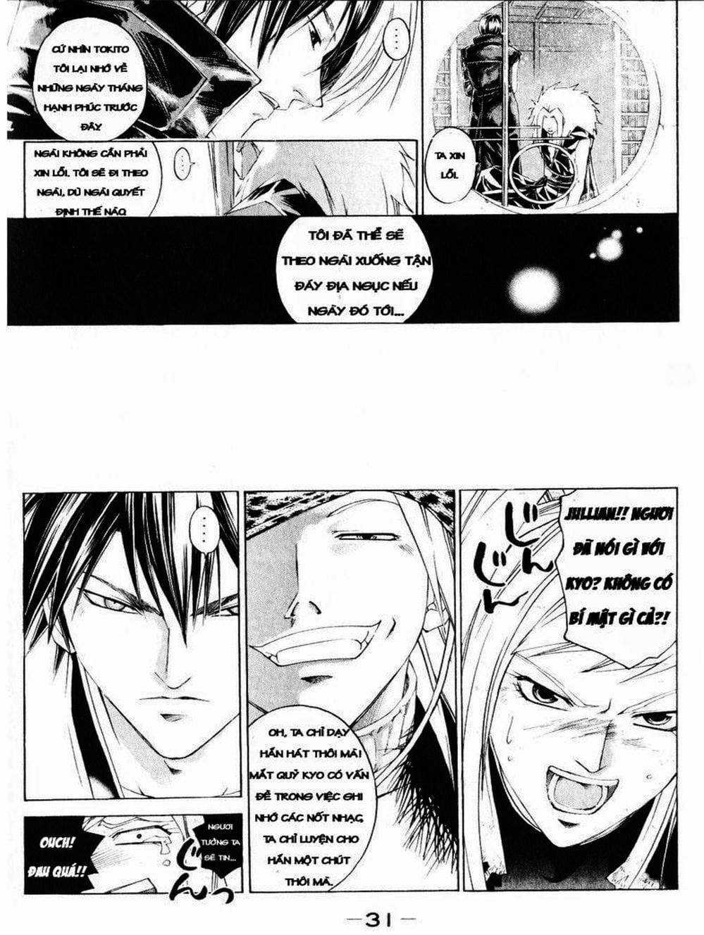 Truyện Tranh Mắt Quỷ Kyo - Samurai Deeper Kyo trang 3