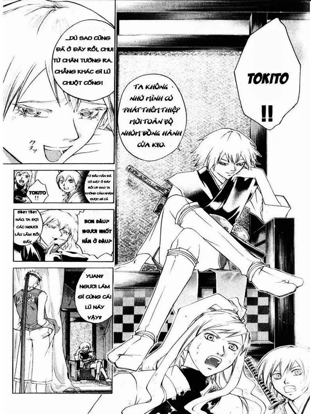 Truyện Tranh Mắt Quỷ Kyo - Samurai Deeper Kyo trang 3