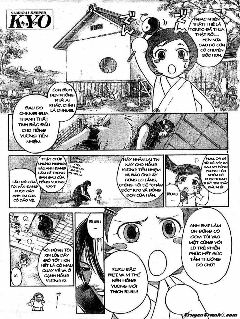 Truyện Tranh Mắt Quỷ Kyo - Samurai Deeper Kyo trang 3