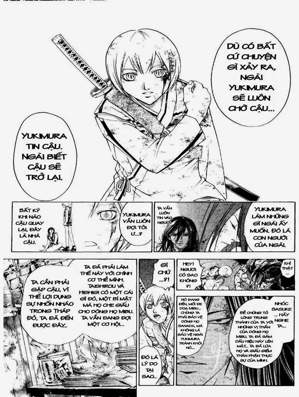 Truyện Tranh Mắt Quỷ Kyo - Samurai Deeper Kyo trang 3