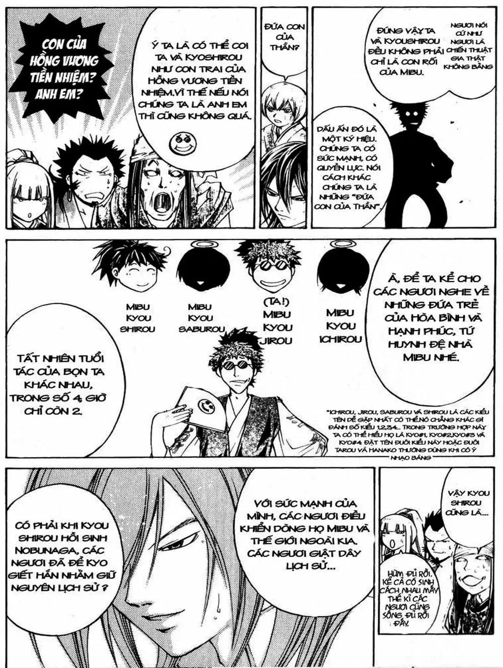 Truyện Tranh Mắt Quỷ Kyo - Samurai Deeper Kyo trang 3