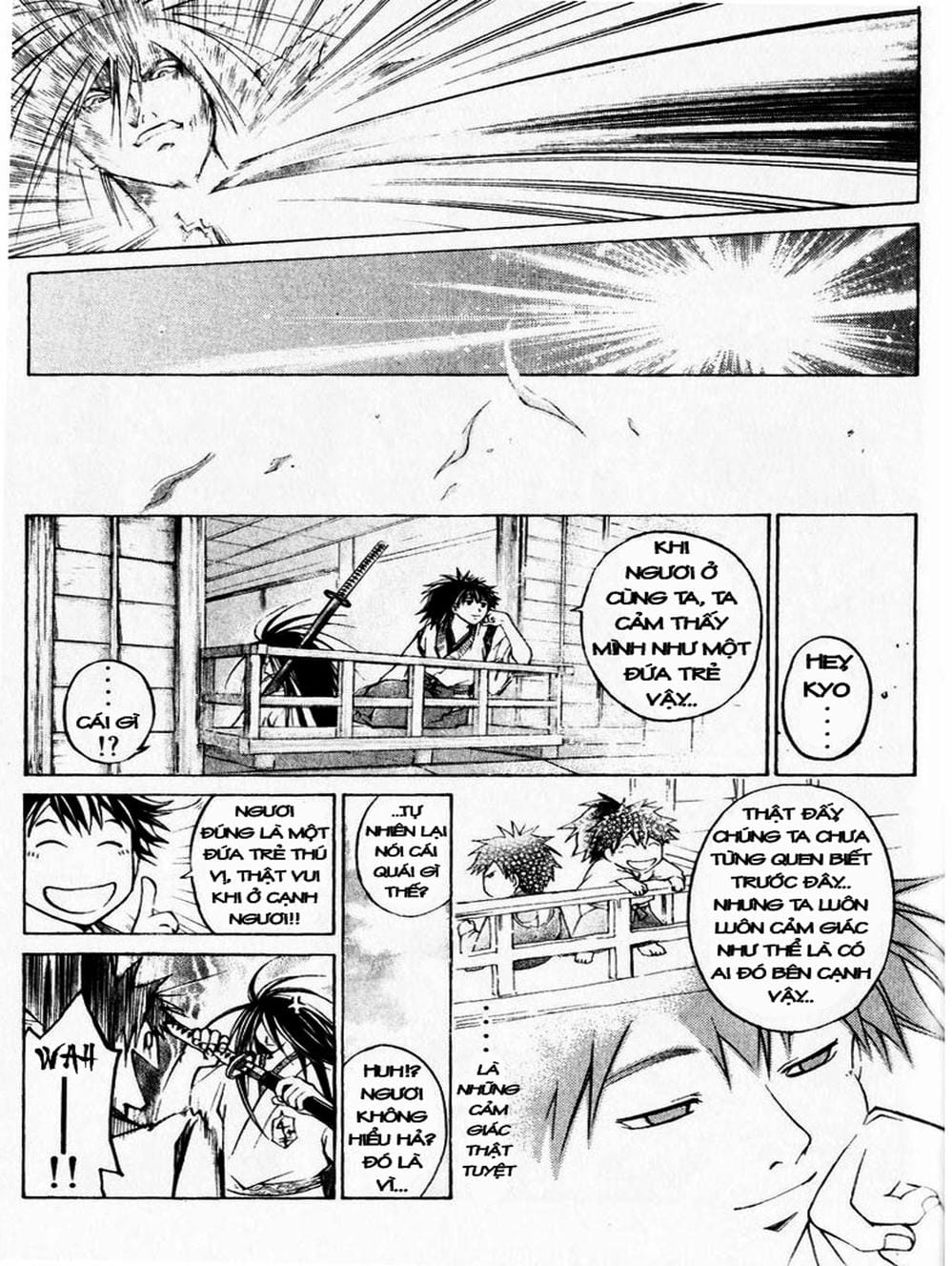 Truyện Tranh Mắt Quỷ Kyo - Samurai Deeper Kyo trang 3