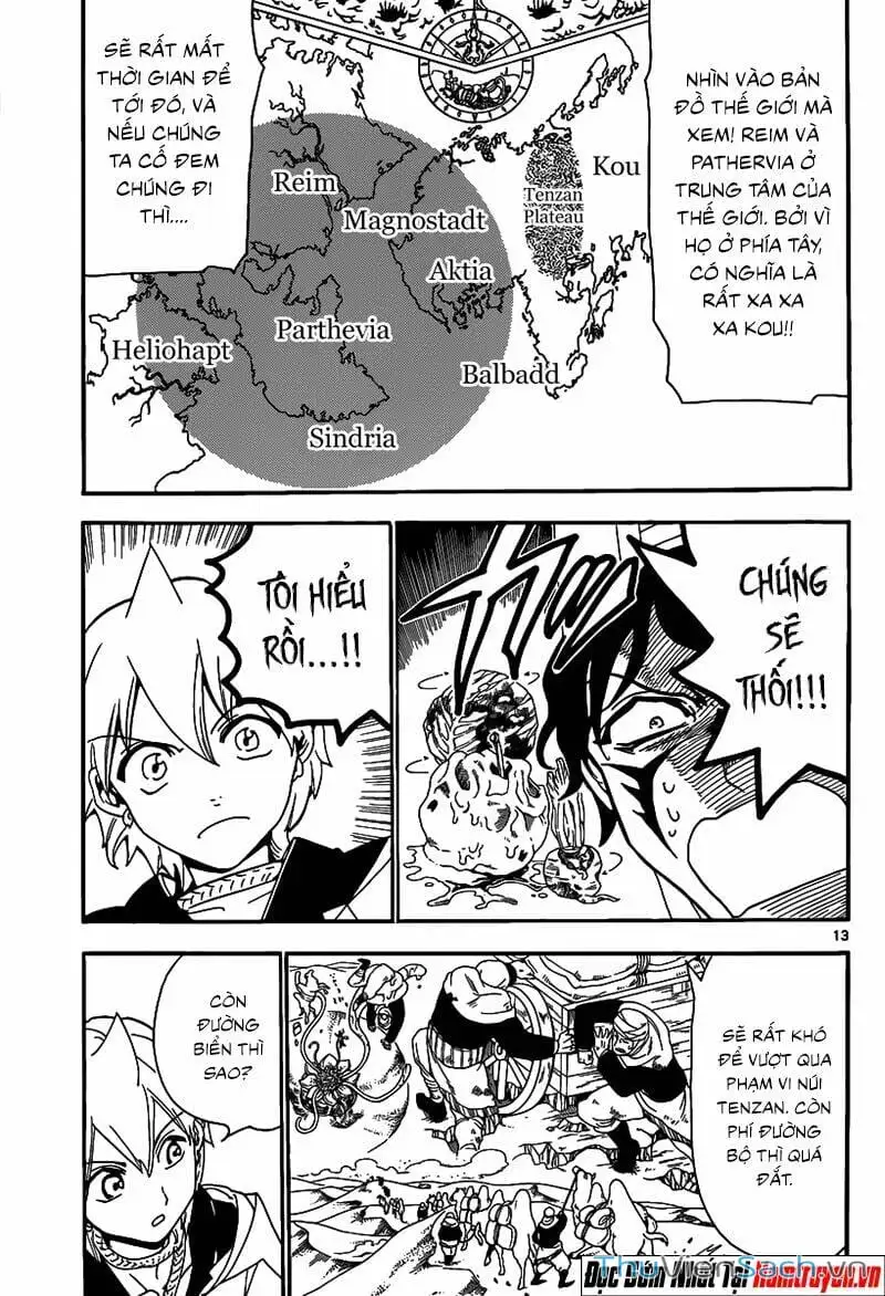 Truyện Tranh Mê Cung Pháp Thuật trang 3