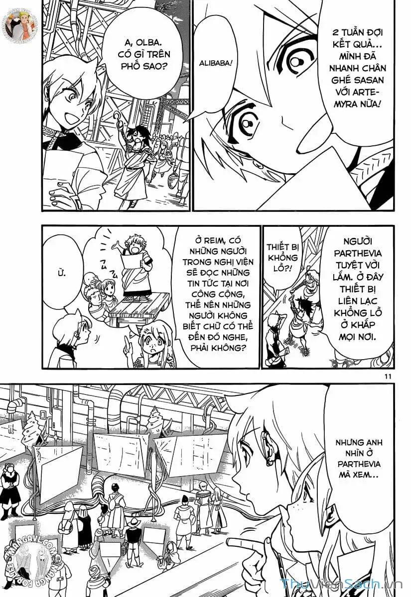 Truyện Tranh Mê Cung Pháp Thuật trang 3