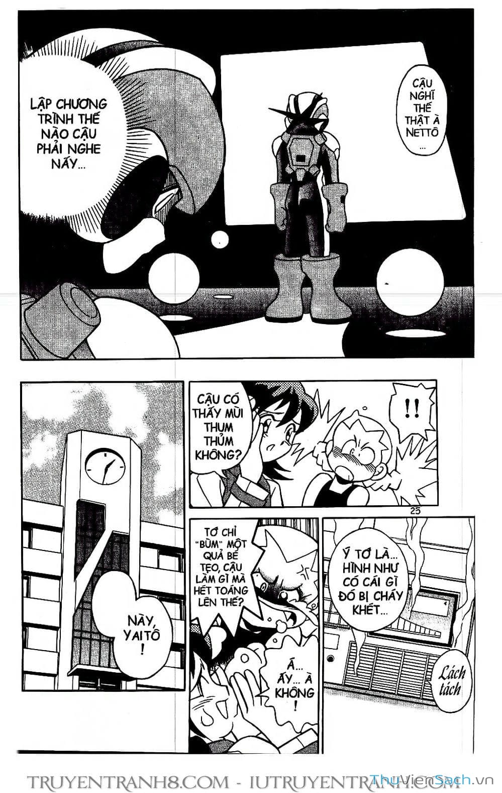 Truyện Tranh Rockman Chiến Binh Thế Giới Ảo trang 4