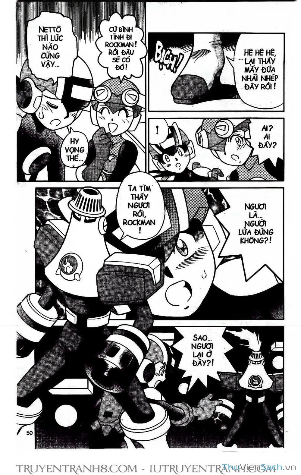 Truyện Tranh Rockman Chiến Binh Thế Giới Ảo trang 4