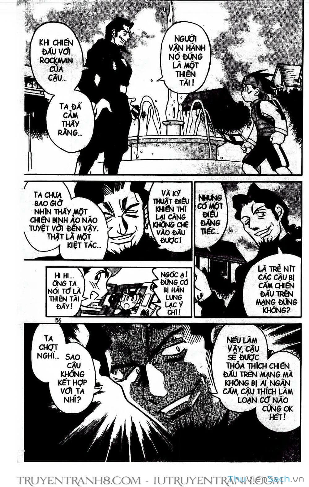 Truyện Tranh Rockman Chiến Binh Thế Giới Ảo trang 4