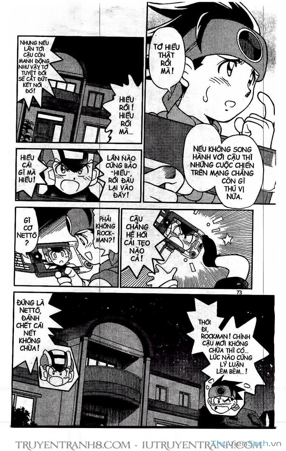 Truyện Tranh Rockman Chiến Binh Thế Giới Ảo trang 4