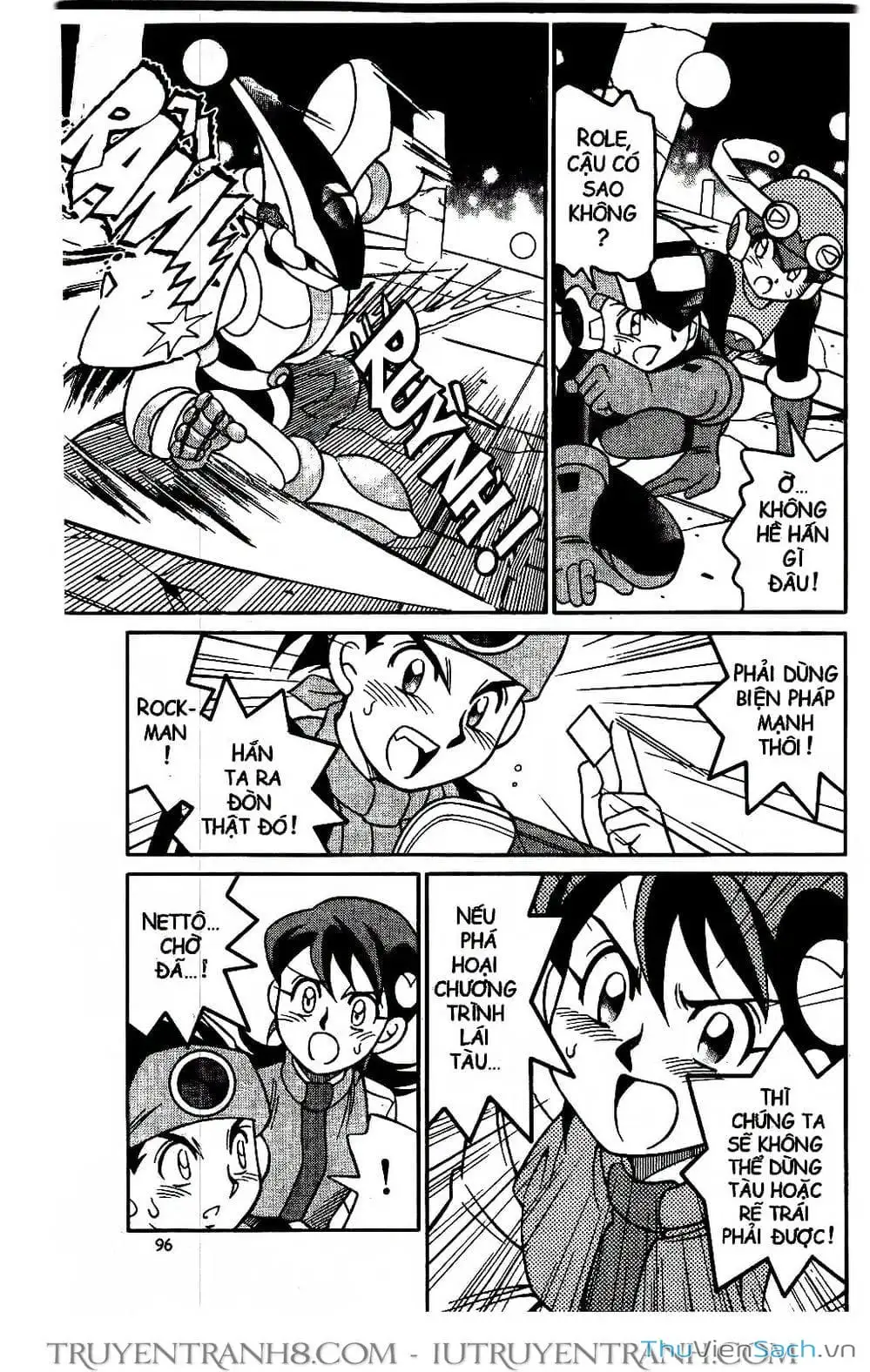 Truyện Tranh Rockman Chiến Binh Thế Giới Ảo trang 4