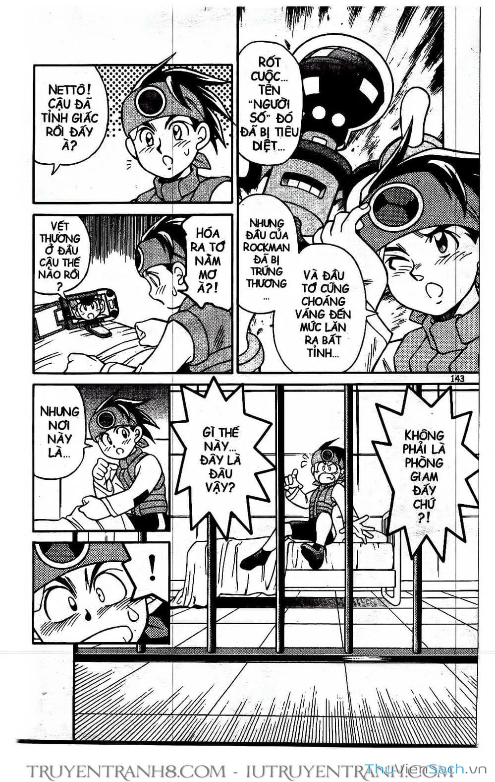 Truyện Tranh Rockman Chiến Binh Thế Giới Ảo trang 4