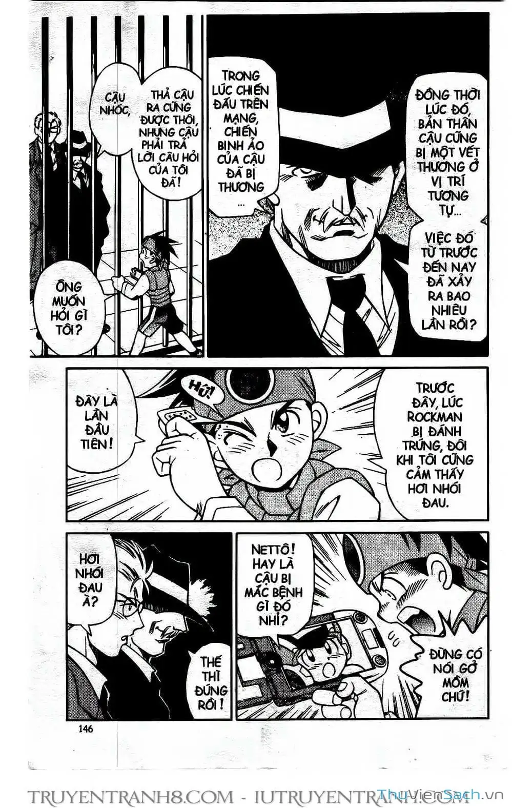 Truyện Tranh Rockman Chiến Binh Thế Giới Ảo trang 4